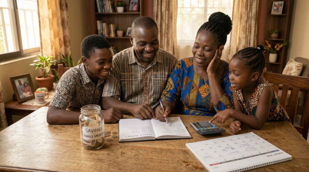 Family financial planning and budgeting